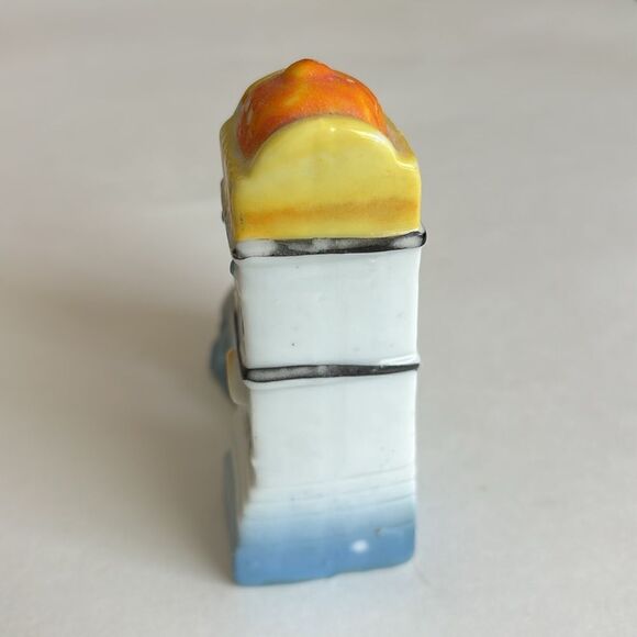 Vintage Ceramic Aquarium Fishbowl Decoration Towers Bridge Made In Japan - Picture 5 of 8